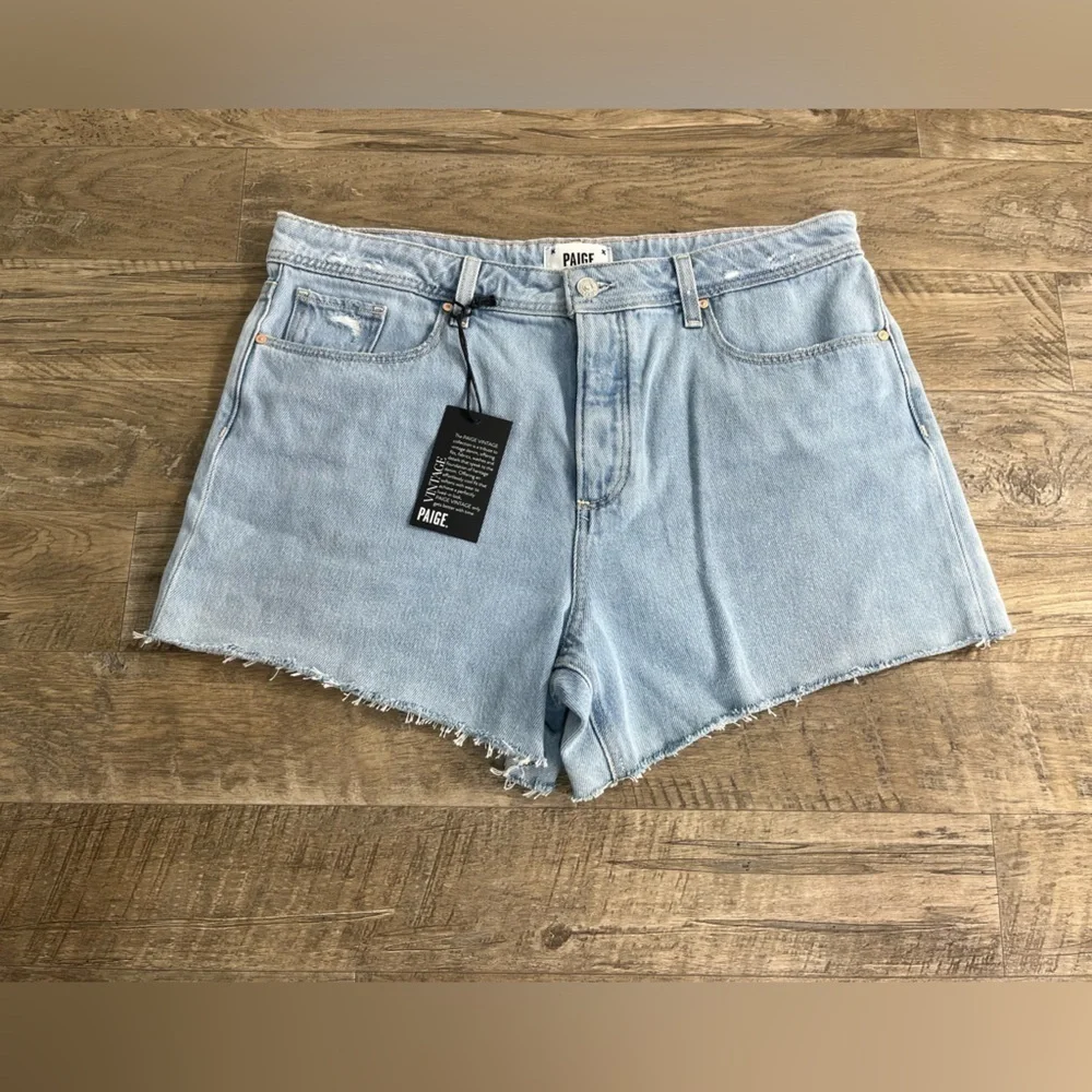NWT PAIGE Noella Relaxed Cut Off Shorts